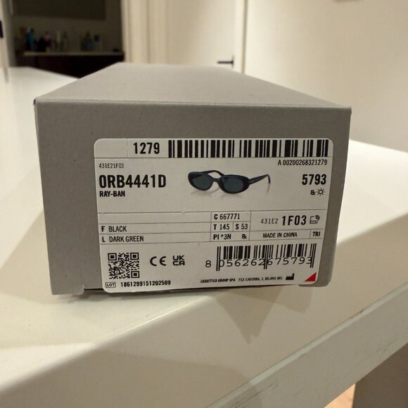 Ray-Ban RB4441D (Black/Dark Green) main image 6